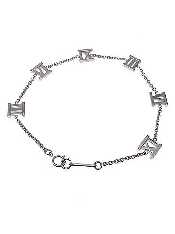 Tiffany & Co. Tiffany & Co. 750WG Atlas Women's Bracelet, 750 White Gold (view 2)