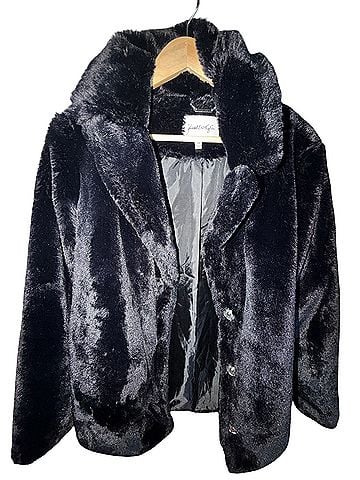 Kendall & Kylie Faux Fur Jacket (view 1)