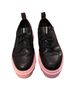 Sorel 100% Leather Black Pink Sneakers Size 9 - photo 3