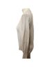 3.1 Phillip Lim Solid Stripes Ivory Tan Cashmere Pullover Sweater Size M - photo 5