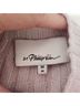 3.1 Phillip Lim Solid Stripes Ivory Tan Cashmere Pullover Sweater Size M - photo 4