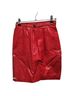 Tannery West 100% Leather Red Leather Skirt Size 4 - photo 1
