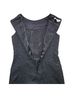 Kay Unger Jacquard Solid Black Cocktail Dress Size 10 - photo 5