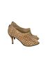 VANELi 100% Other Print Tan Heels Size 9 1/2 - photo 3