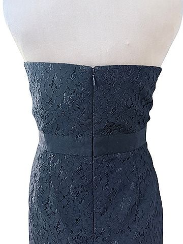 Chequer Cocktail Dress (view 2)