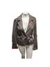 3J Workshop 100% Cotton 100% Acetate 100% Polyester Stripes Gray Black Blazer Size M - photo 11