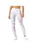 Glyder Tie-dye White Pink Leggings Size S - photo 1
