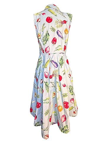 ModCloth Vegetable Print Fit & Flare Casual Dress (view 2)