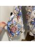 Auguste 100% Rayon Floral Blue Pink Casual Dress Size 4 - photo 4