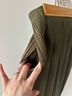 Pleats Please Multi Color Green Dress Pants Size M - photo 6