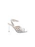 Seychelles 100% Leather Silver Sandals Size 11 - photo 2