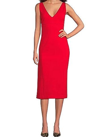 SPANX PerfectFit Ponte Midi Dress Casual Dress (view 1)