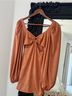 Oh Polly Orange Cocktail Dress Size 2 - photo 4