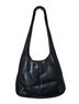 Coach 100% Leather Solid Black Shoulder Bag One size - photo 2