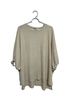 Three Bird Nest Ivory Short Sleeve Blouse Size L - photo 1