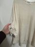 Three Bird Nest Ivory Short Sleeve Blouse Size L - photo 4