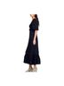 Sandro 82% Acetate 18% Polyamide 100% Polyester Black Cocktail Dress Size S - photo 3