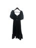 Sandro 82% Acetate 18% Polyamide 100% Polyester Black Cocktail Dress Size S - photo 5