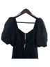 Sandro 82% Acetate 18% Polyamide 100% Polyester Black Cocktail Dress Size S - photo 16