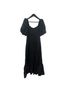 Sandro 82% Acetate 18% Polyamide 100% Polyester Black Cocktail Dress Size S - photo 8
