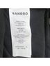 Sandro 82% Acetate 18% Polyamide 100% Polyester Black Cocktail Dress Size S - photo 12