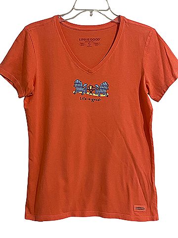 Life Is Good Crusher Lite Short Sleeve T-Shirt (view 1)
