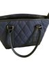 L.L.Bean Blue Black Leather Tote One size - photo 5