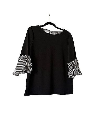7th Avenue Design Studio New York & Company 3/4 Sleeve Top (view 1)