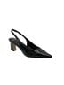 exe Black Women's Alexandra Sling Back Heel Size EU 38 - photo 2