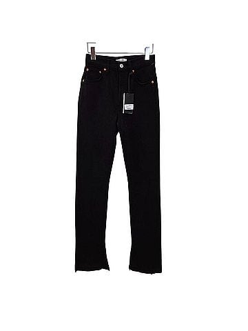 RE/DONE Skinny High Rise Boot Jeans (view 1)