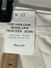 Madewell Solid White Ivory Jeans Size 32 - photo 9