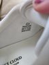 Project Cloud 100% Leather Stripes Solid White Black Sneakers Size 6 - photo 7
