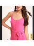 Lulus Pink Jumpsuit Size S - photo 4