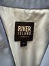 River Island 100% Polyester Teal Blue Blazer Size 10 - photo 3