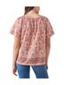 Faherty 100% Cotton Floral Multi Color Short Sleeve Blouse Size S - photo 2