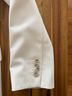 Club Monaco 53% Wool 47% Polyester 100% Polyester Solid Ivory Blazer Size M - photo 4