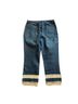 Jeanology 100% Cotton Blue Gold Jeans Size 14 - photo 2