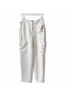 Wilfred 100% Polyester Solid White Cargo Pants Size 4 - photo 8