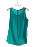 St. John Teal Sleeveless Top Size M - photo 1