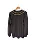 St. John Black Gold Pullover Sweater Size M - photo 2