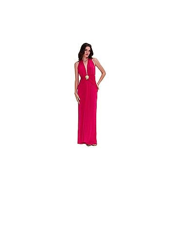 PatBO Radiant Jersey Halter neck Gown Cocktail Dress (view 1)