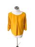 Rachel Roy 100% Polyester Yellow Blouse Size M - photo 1