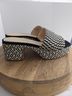 Jessica Simpson Black White Wedges Size 9 1/2 - photo 5