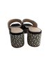 Jessica Simpson Black White Wedges Size 9 1/2 - photo 2
