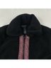 Wrangler Retro 100% Polyester Aztec Or Tribal Print Black Red Jacket Size M - photo 4