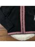 Wrangler Retro 100% Polyester Aztec Or Tribal Print Black Red Jacket Size M - photo 5