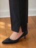 Commense Black Casual Pants Size XL - photo 5