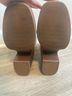 Sun + Stone 100% Synthetic Brown Yellow Ankle Boots Size 9 1/2 - photo 5