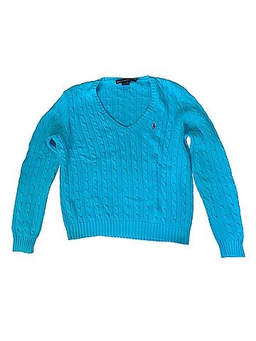 Ralph Lauren Sport cable knit v neck sweater Pullover Sweater (view 1)