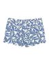 Lilly Pulitzer 100% Cotton Tropical White Blue Shorts Size 10 - photo 2